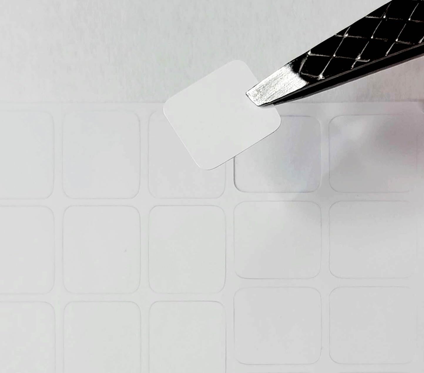 Blank White Keyboard Stickers Label Decal Self-Adheisive for Computer Laptop