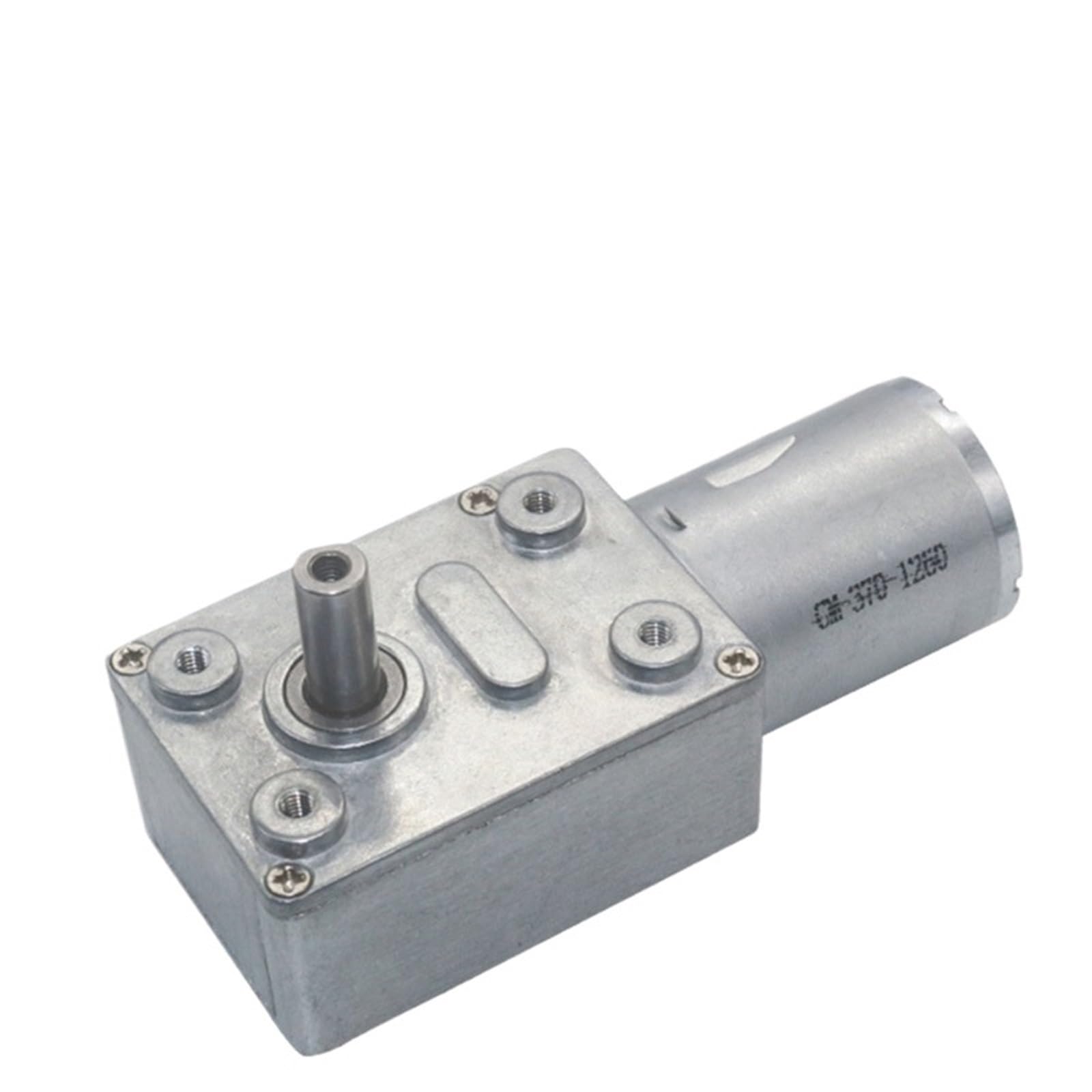 JGY370 DC 6V 12V 24V Reductor de velocidad de alto par Motor reversible de baja velocidad 1RPM a 375RPM 1 pieza(2 RPM,DC24V)