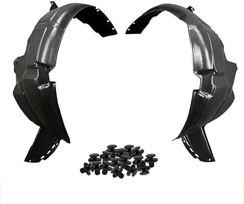 Parts N Go Juego de protectores de guardabarros con clips para Accent Sedan 2014-2017 delantero lado del conductor y del pasajero izquierdo derecho