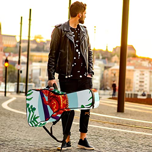 Tiger Étui de protection rembourré pour guitare classique acoustique Motif rayures, Multicolore 04, 42.9×16.9×4.7 in… - Les Beatles, Paul McCartney, John Lennon, RIngo Starr, George Harrison Tiger Étui de protection rembourré pour guitare classique acoustique Motif rayures, Multicolore 04, 42.9x16.9x4.7 in… – Image 7