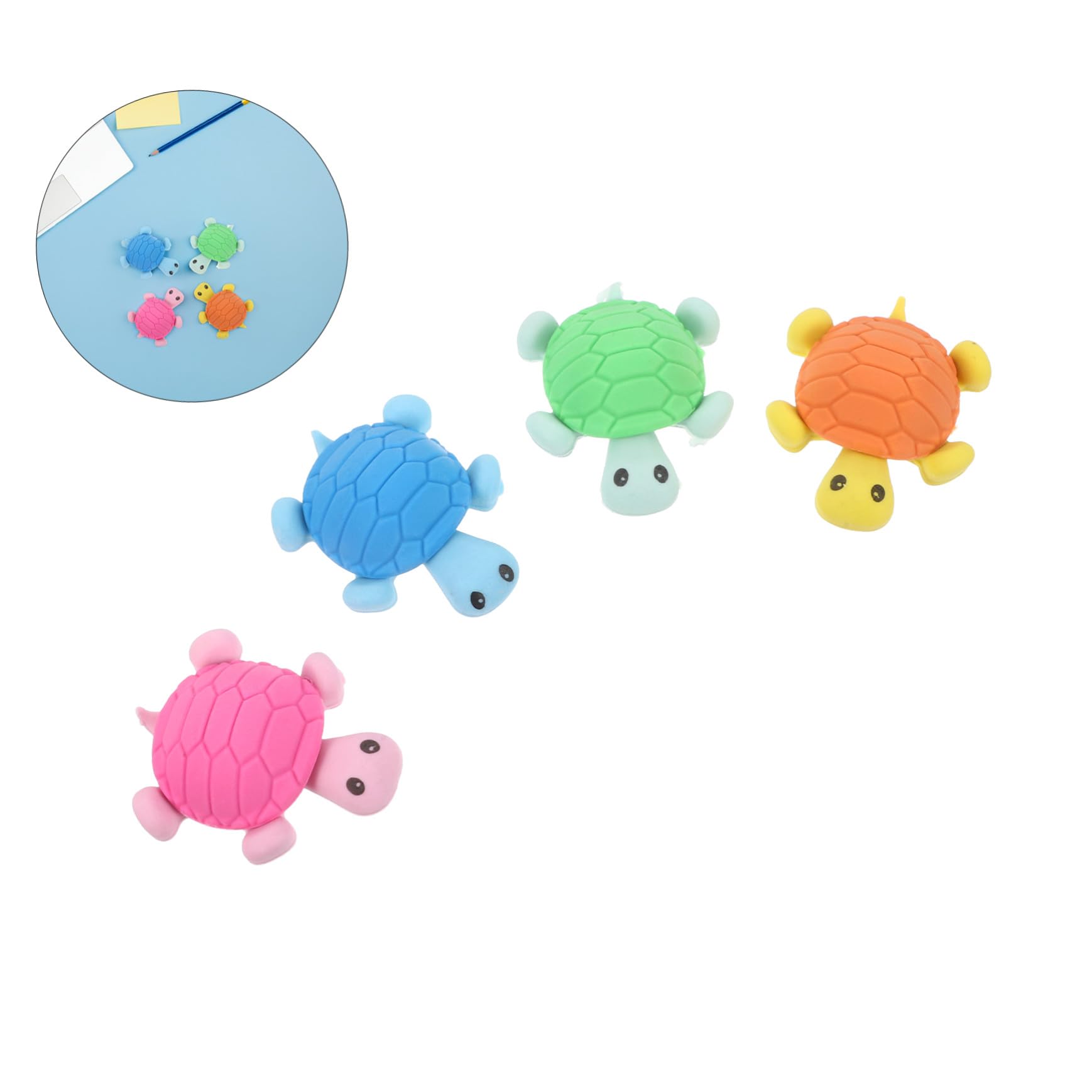 NUOBESTY 36 Pezzi Erassers Gomme Per Cancelleria Per Gomme Scolastiche Cancelleria Kawaii Bambine Bherasers Berasai Divertenti Perchiere