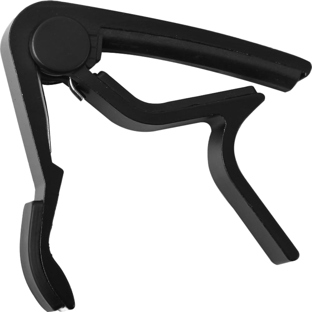DAZISEN Guitar Capo - Quick Release Capotastos Capo Clamp for Classical Guitar, Electric Guitar, Ukulele, Bass, Black