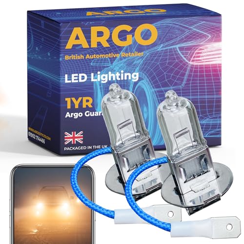 Argo H3 55W Halogen Headlight Bulb 12V