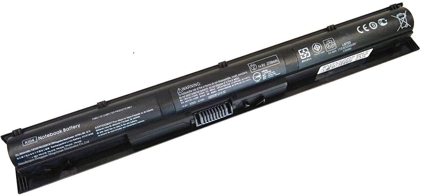 HBFVG KI04 800049-001 K104 800050-001 800010-421 800009-421 15-AB150SA HSTNN-DB6T AB254SA HSTNN-LB6S Laptop Battery Replacement for HP Pavilion 14-