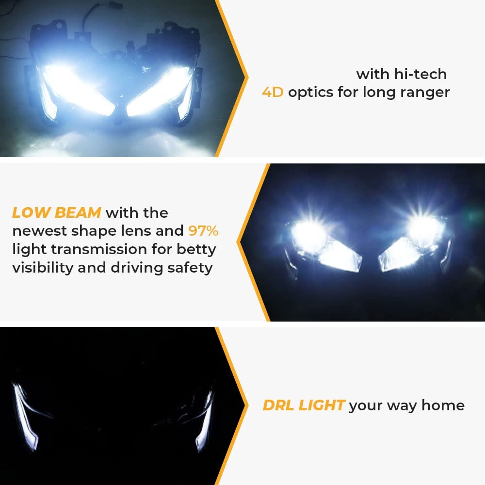 TMAX 560 Koplamp Koplamp Montage Front Light Lamp Verlichting Voor Yamaha TMAX560 T-MAX560 T-MAX560 TMAX 560 2020 2021 Accessoires