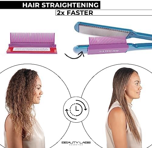 Miniatura 3 de SILK PRESS PEINE  Accesorio de peine de hierro plano  Accesorio de peine alisador de pelo  Peine de agarre para plancha plana  Peine resistente al