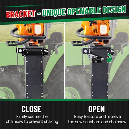 LookFox Heavy-Duty Chainsaw Holder