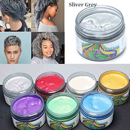 Temporary Grey Hair Color Wax Natural Spray Lavable miniatura 6