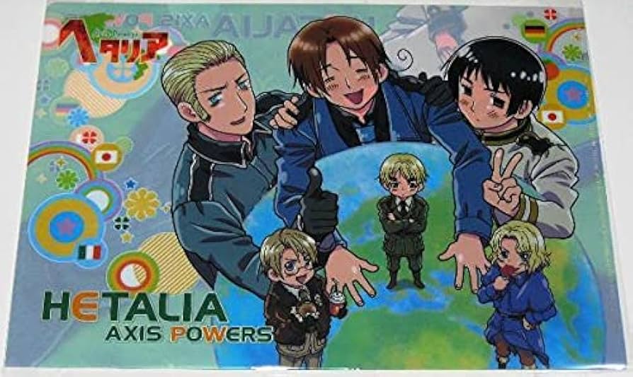 Amazon.co.jp: 「ヘタリア is powers」クリアファイル/独伊SD米