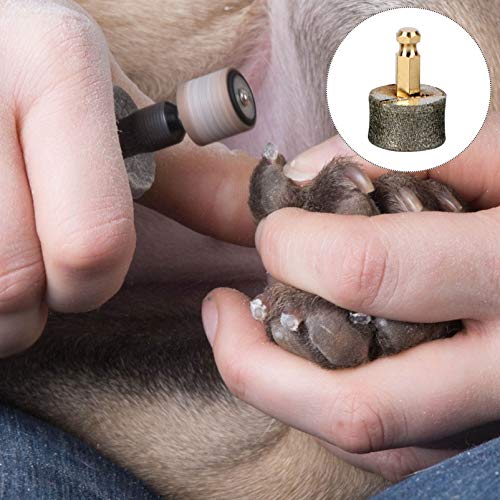 Balacoo 5 peças de substituição para triturador de unhas de animais de estimação para cães, gatos, a