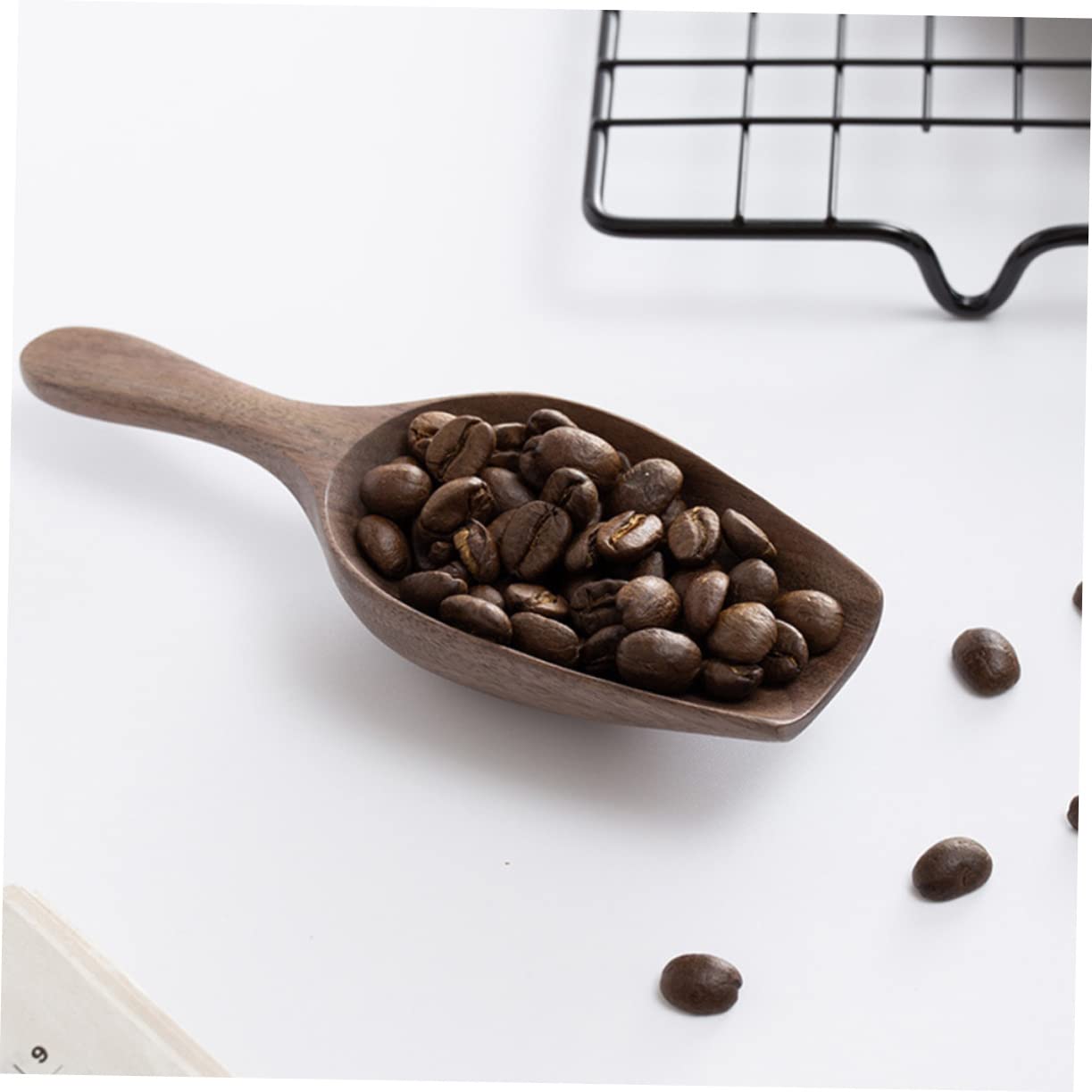 YARNOW 3piezas Cuchara De Madera Multipropósito Para Café y Granos Utensilio Práctico Para Cocina Para Medir y Servir Fácil De Limpiar y Almacenar Para Viajes y Uso Diario