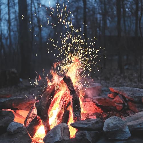 Crackling Campfire for Deep Sleep, Relaxation & Focus – Cozy Fire Sounds for Calm and Comfort 9 Hours