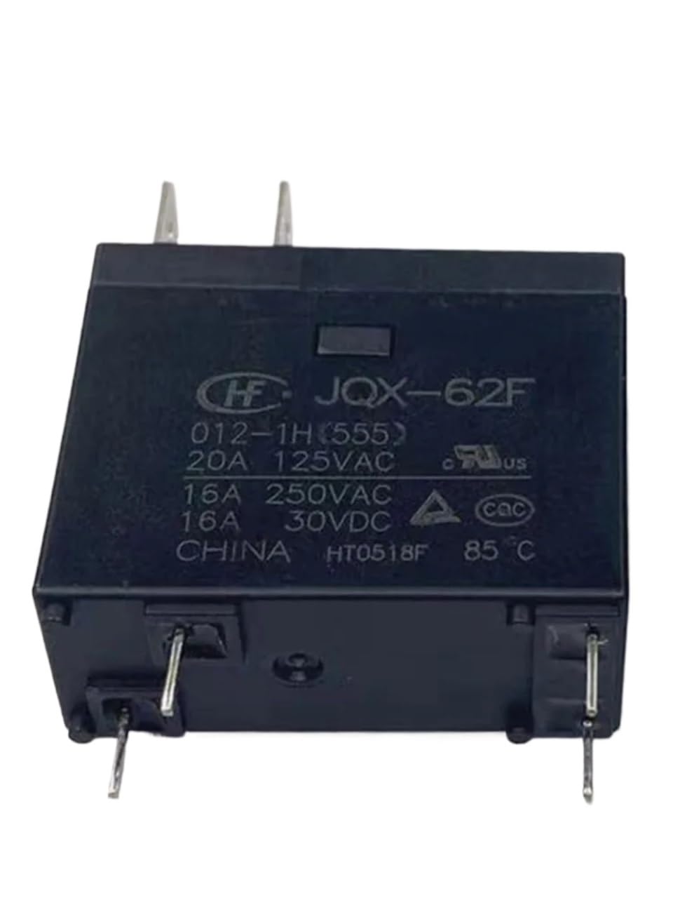 Relais JQX-62F-012-1H 12V à 4 broches pour une commutation haute performance