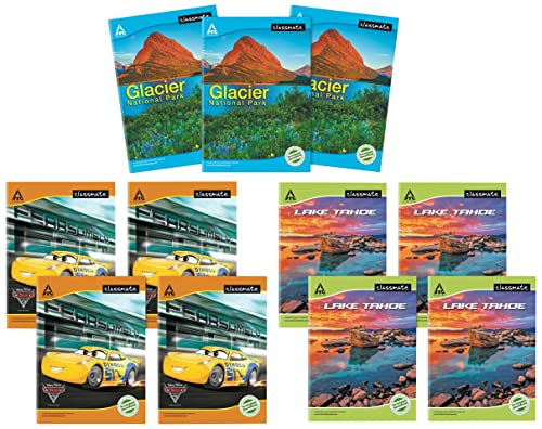 Image of Classmate Notebook - Single Line, 140 Pages, Pack Of 4 & Notebook - Four Lines With Gap, 172 Pages, Pack Of 4 & Long Book - Single Line, 172 Pages, Pack Of 3