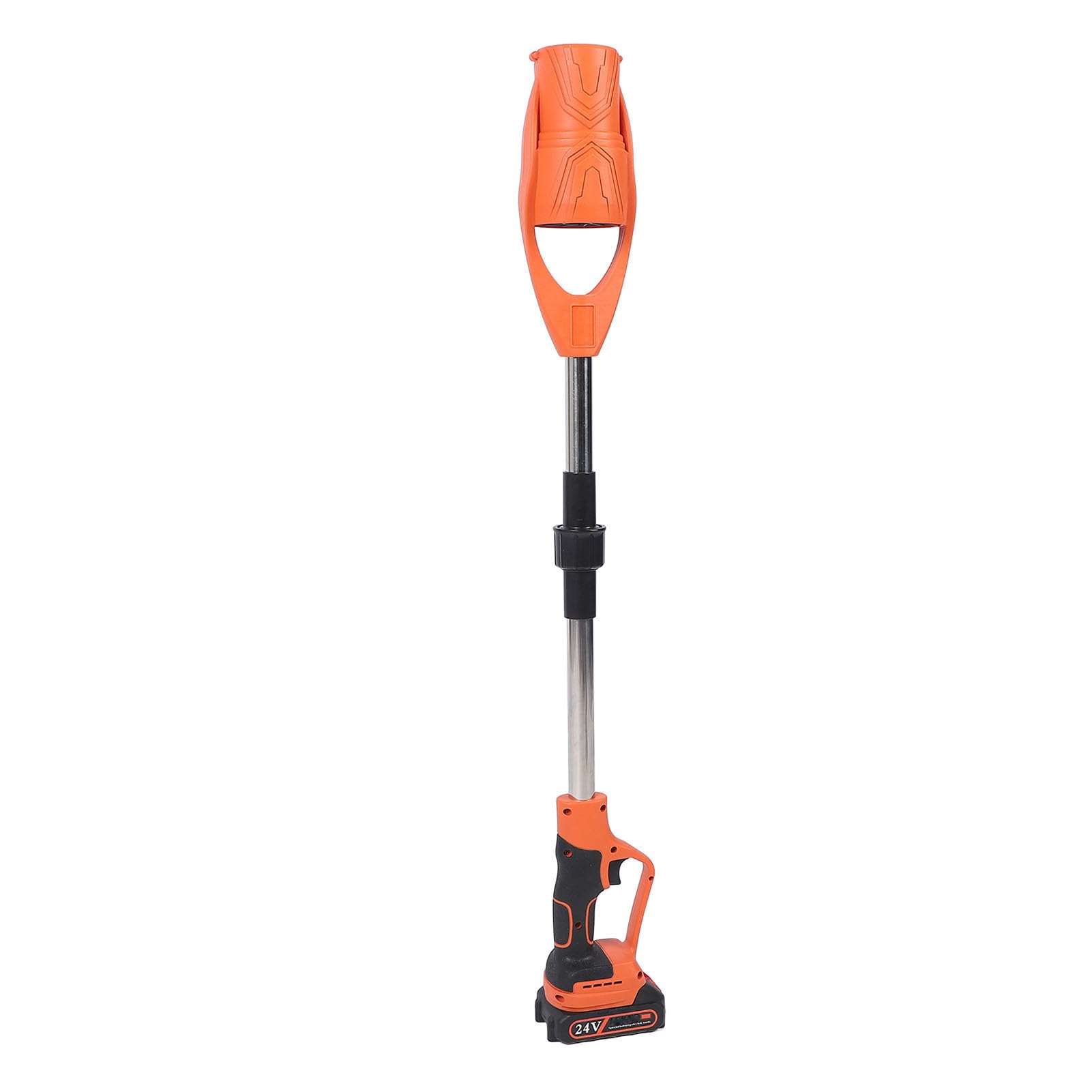 Soffiatore per foglie elettrico senza fili ABS Soffiatore per foglie portatile pieghevole alimentato a batteria con batteria da 1500 mAh e caricabatterie per prato, patio,