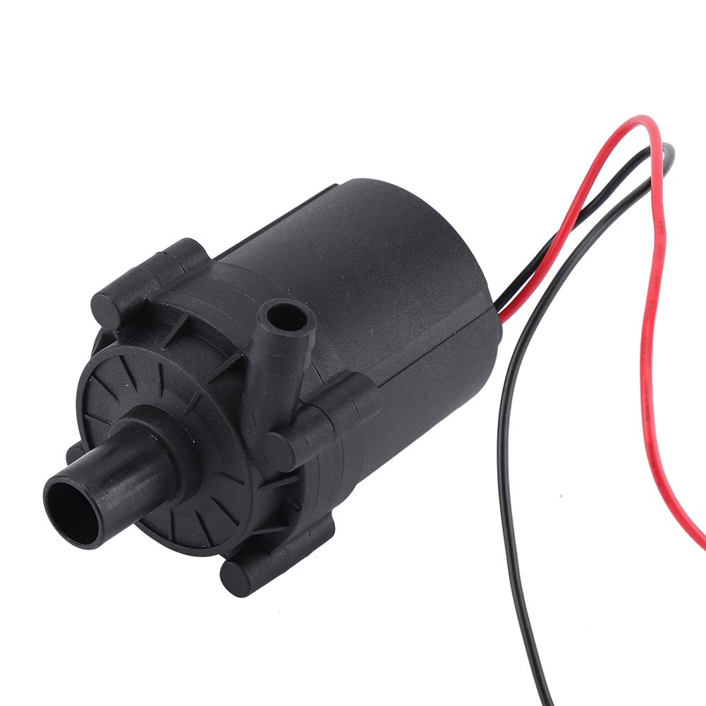 Zerodis 24/12 V DC pompa a flusso d'acqua brushless pompa di circolazione regolabile DC motore pompa per PC System di raffreddamento ad acqua, 12V