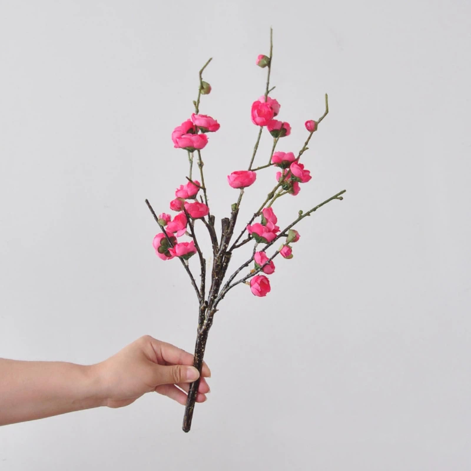 MEFIXAMONT Artificial wintersweet flower arrangement branches and twigs