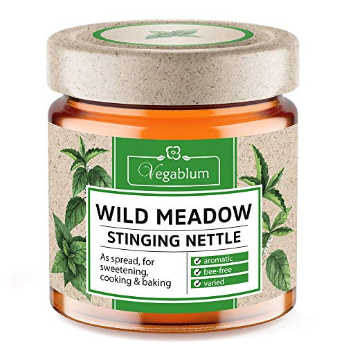 Vegablum Wild Meadow Stinging Nettle organic - The vegan Honey-Alternative to Honey, 225 g Cover