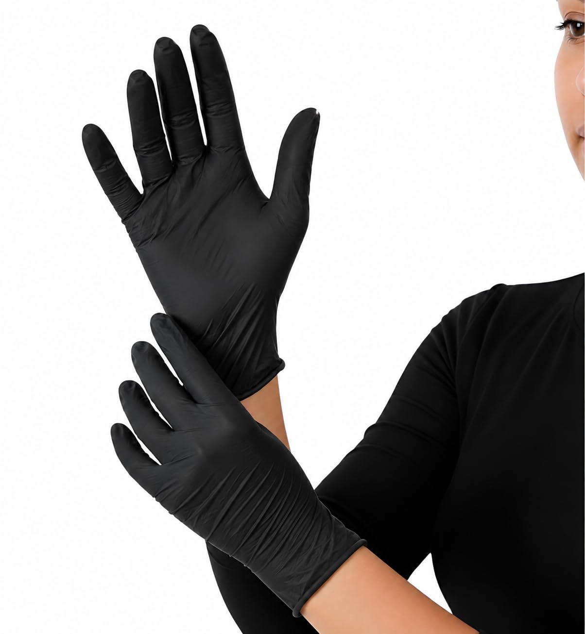 MARC TRADING Pack of 2 UV Protection Driving Gloves, Thin Stretchable Cotton Blend Full Finger Gloves with Elastic Wrist for Men & Women-image-1