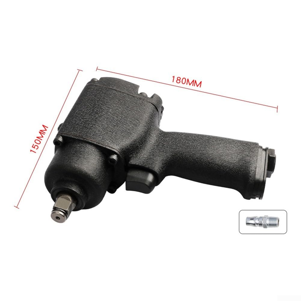 Niceminiwall Llave Neumática 1/2" Doble Martillo 350 NM