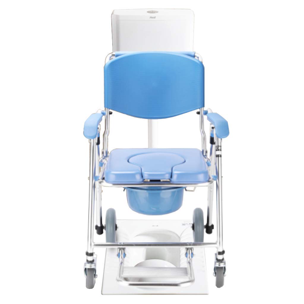 Buy LZLYER Shower Chair Toilet Bathtub Portable Bedside Commode Chair