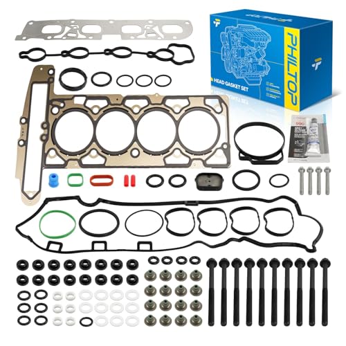 Image of PHILTOP 12605173 Head Gasket Set Fit for Buick Verano 2013-2016, for 2.0T Engine Cylinder Head Gasket Kit, OE# 12593309, 12650319
