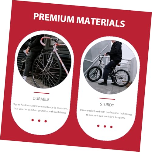 Extensor de Válvula Interna para Bicicleta WHAMVOX de Aleación de Aluminio Resistente a la Corrosión miniatura 4