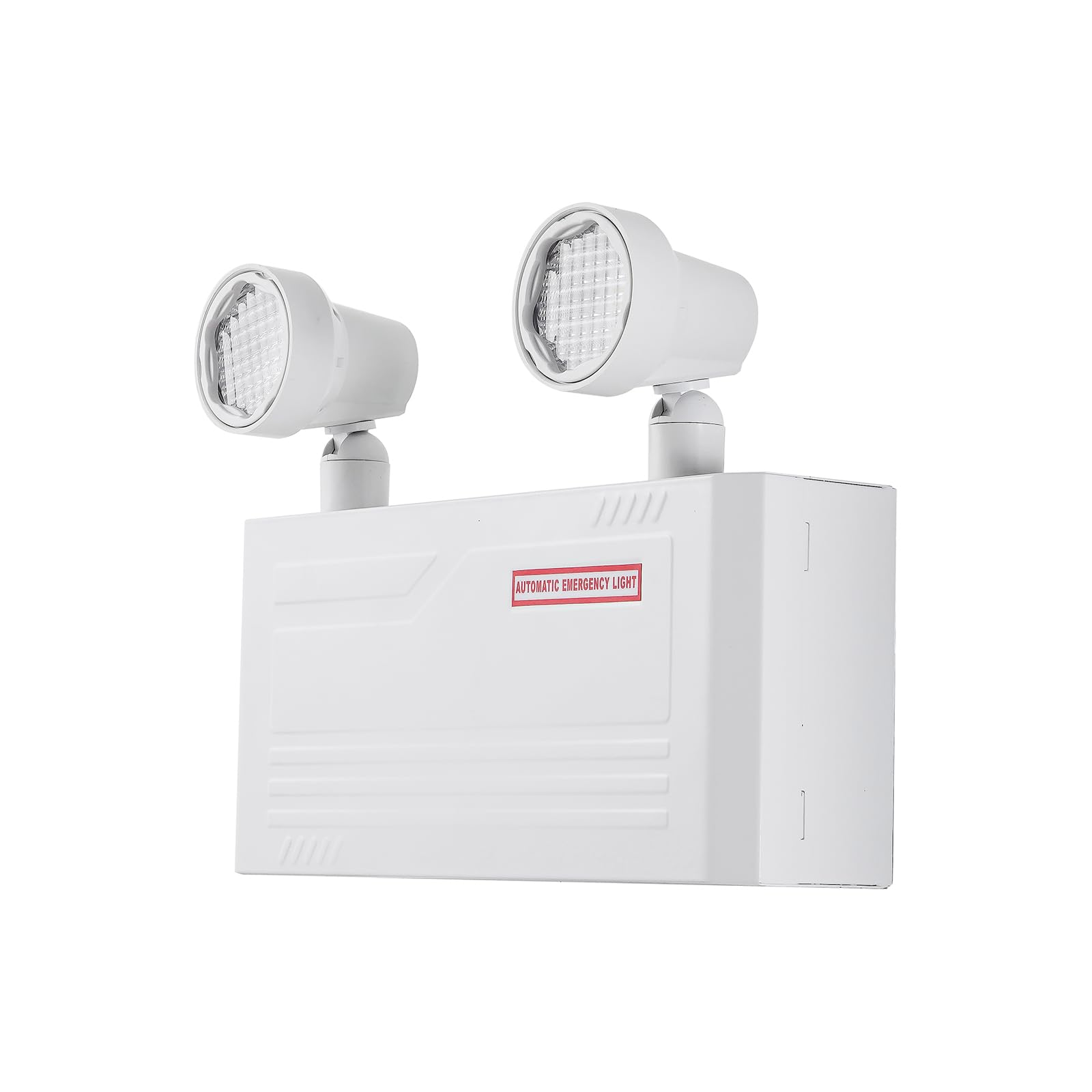 TANLUX Notlichter mit Fernbedienungsfunktionen, Batteriepack, CSA-gelistet, AC 120–347 V Eingang, kommerzielle Batterieeinheit, Notleuchten mit 2 x 2 Watt Kopf