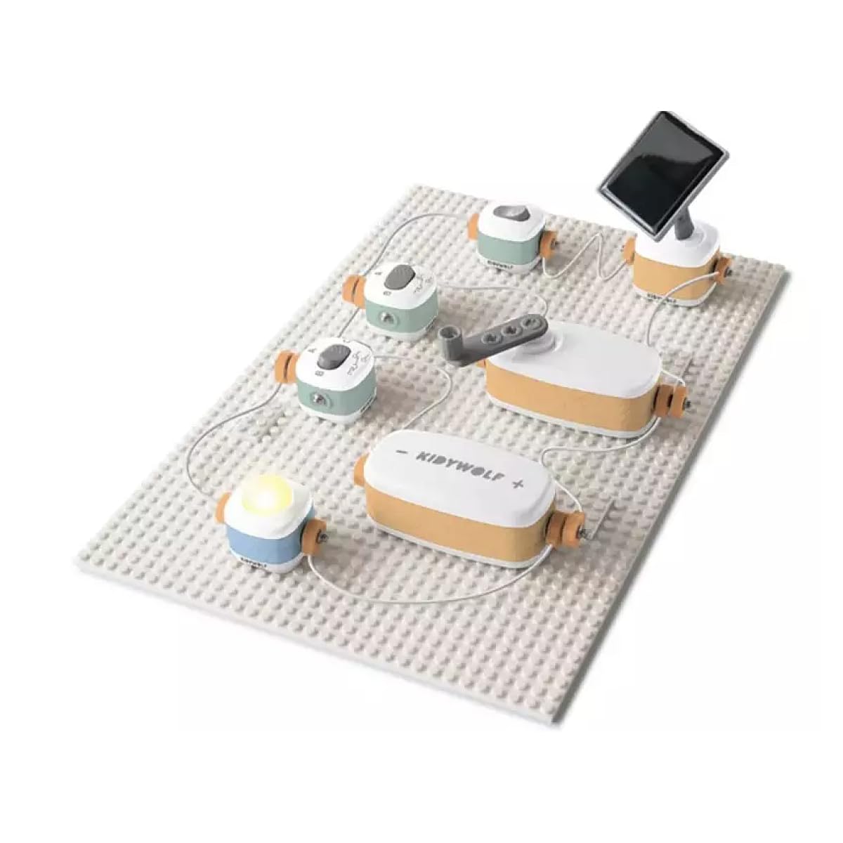 KIDYWOLF Kdyelec - Kit de Electricidad - Pack 18 Piezas