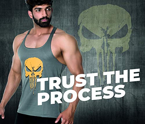 Image of DK Active Wear Men's Solid Slim Fit Exercise & Fitness