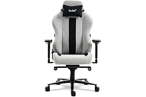 boulies Master Gaming Chair, Ash Grey