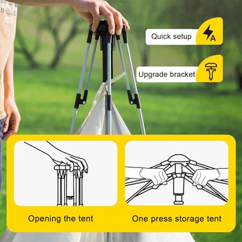 Carpa pop up para 3-4 personas, resistente al agua miniatura 5
