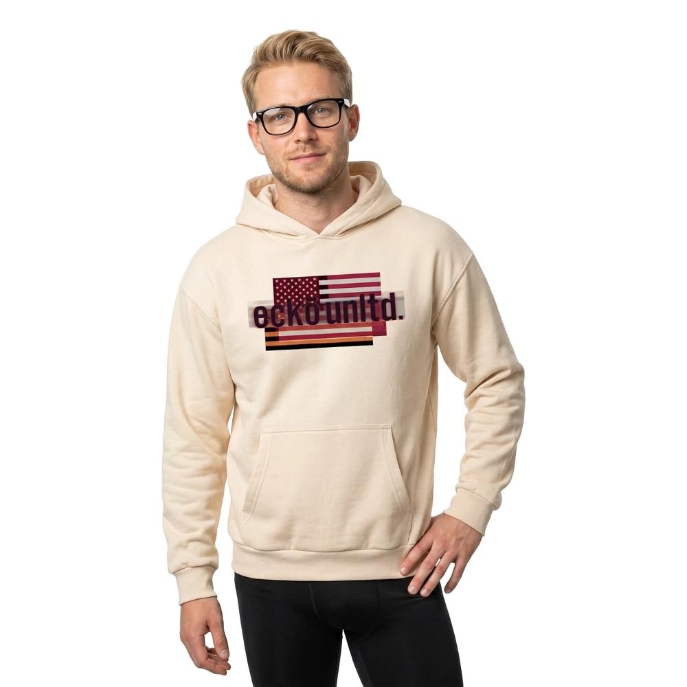 Ecko Unltd ECKOHD1124M Bluza z kapturem, L, beżowa