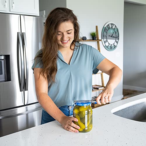 Oleex Your Kitchen Helper Oleex Jar Opener For Weak Hands (X2) With Keychain Bottle Cap Opener. Easy Jar Opener For Seniors With Arthritis Or Kids Jar Openers. Jar Gripper Tight Lid Opener And Bottle Opener Kitchen Gadgets thumb #4