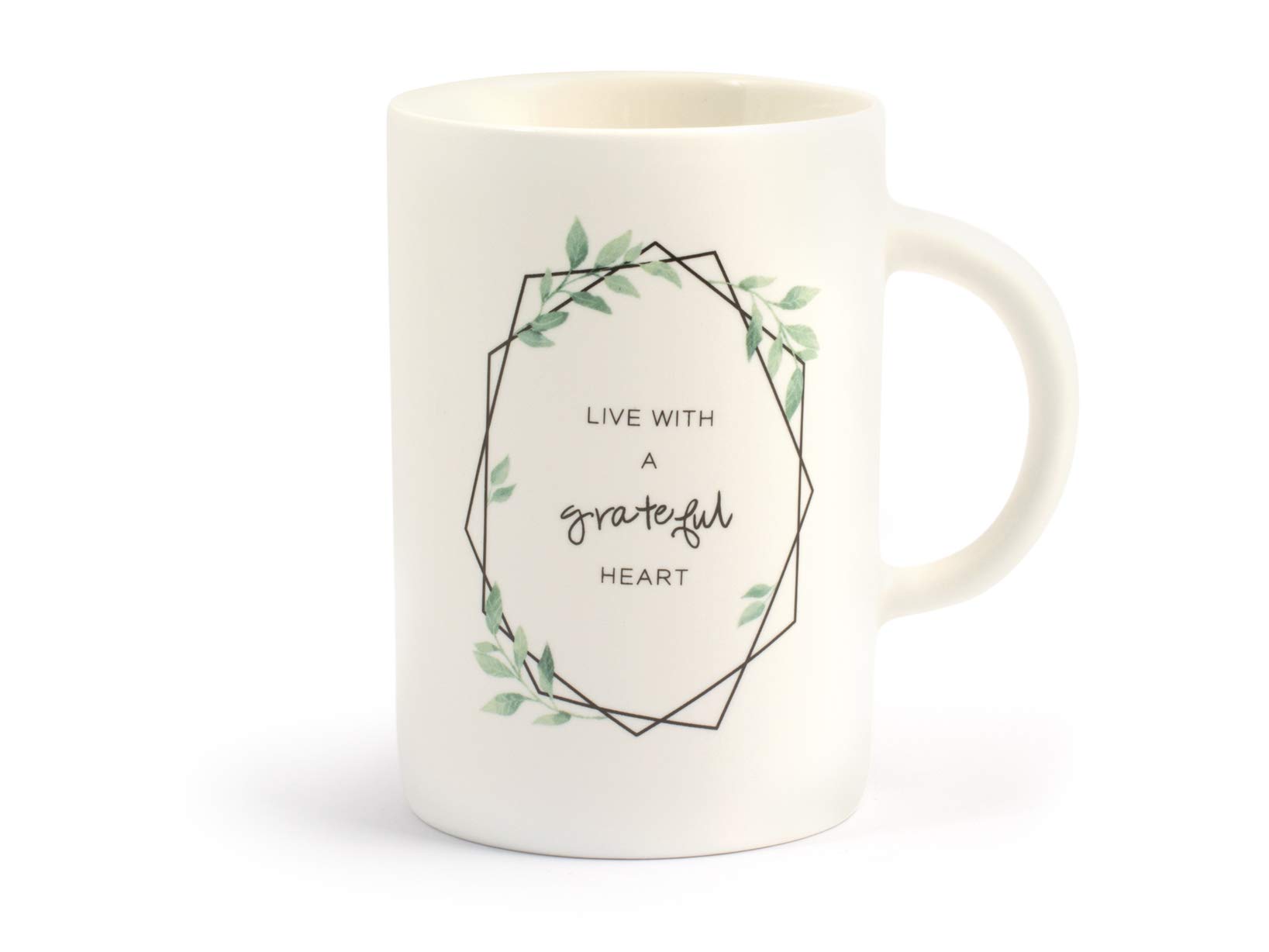 H&H Botanic Set 6 Mug, New Bone China, Decoro Assortito, Cc4