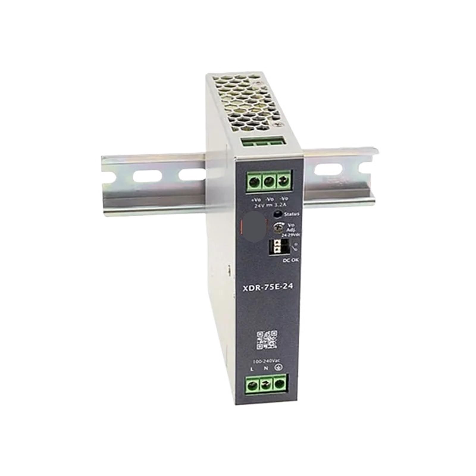 Alimentation sur Rail DIN XDR-75E transformateur AC DC 48V boîtier tableau