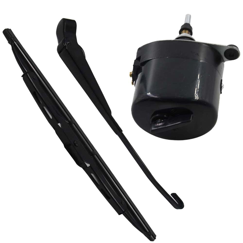Parabrezza motore e braccio tergicristallo compatibile con Willys Jeep trattore 01287358 7731000001 0390506510 01287358