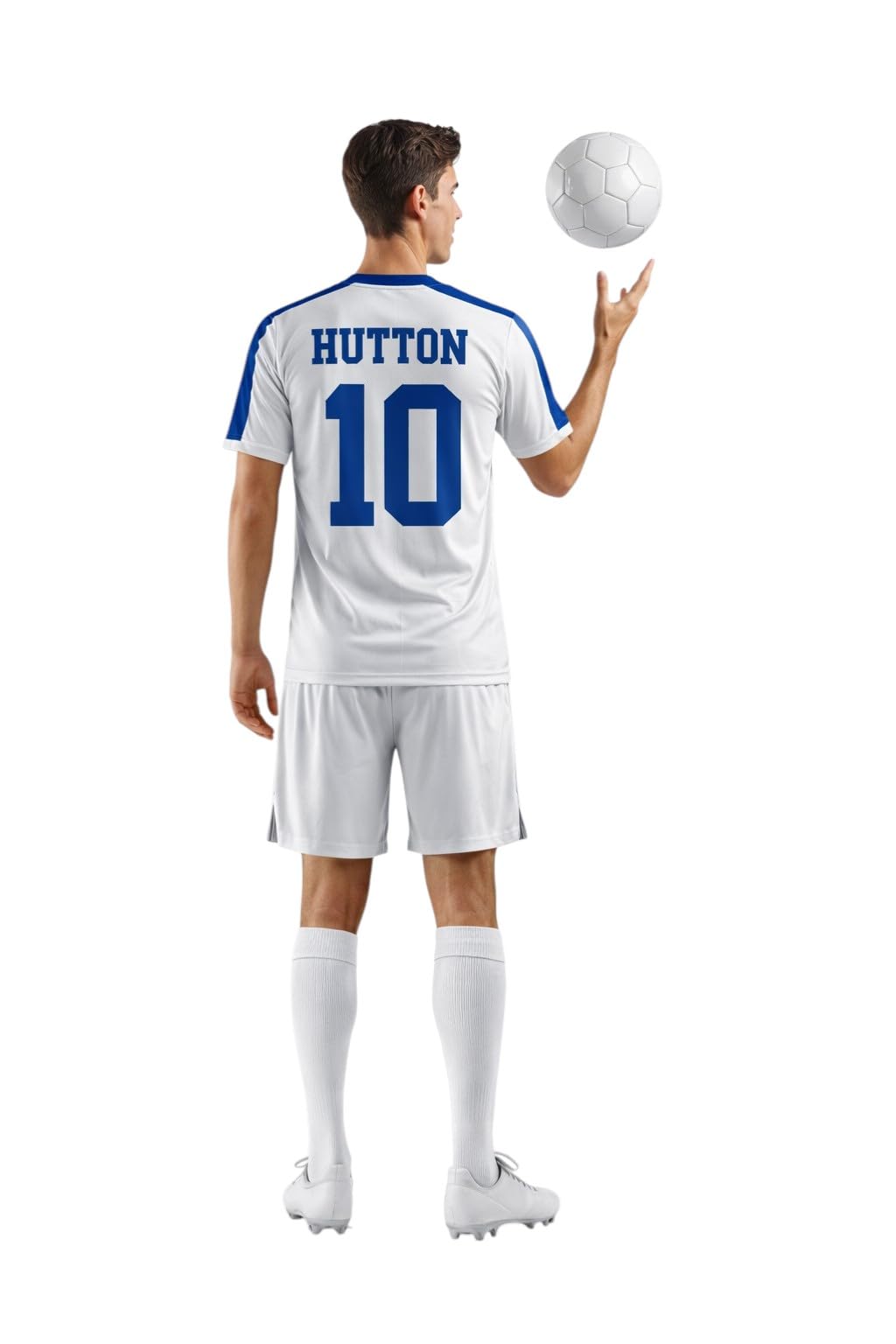 Camiseta y pantalón corto de fútbol New Team, Hutton Captain Oliver, dibujos animados años 80-90. Tejido deportivo ligero y transpirable