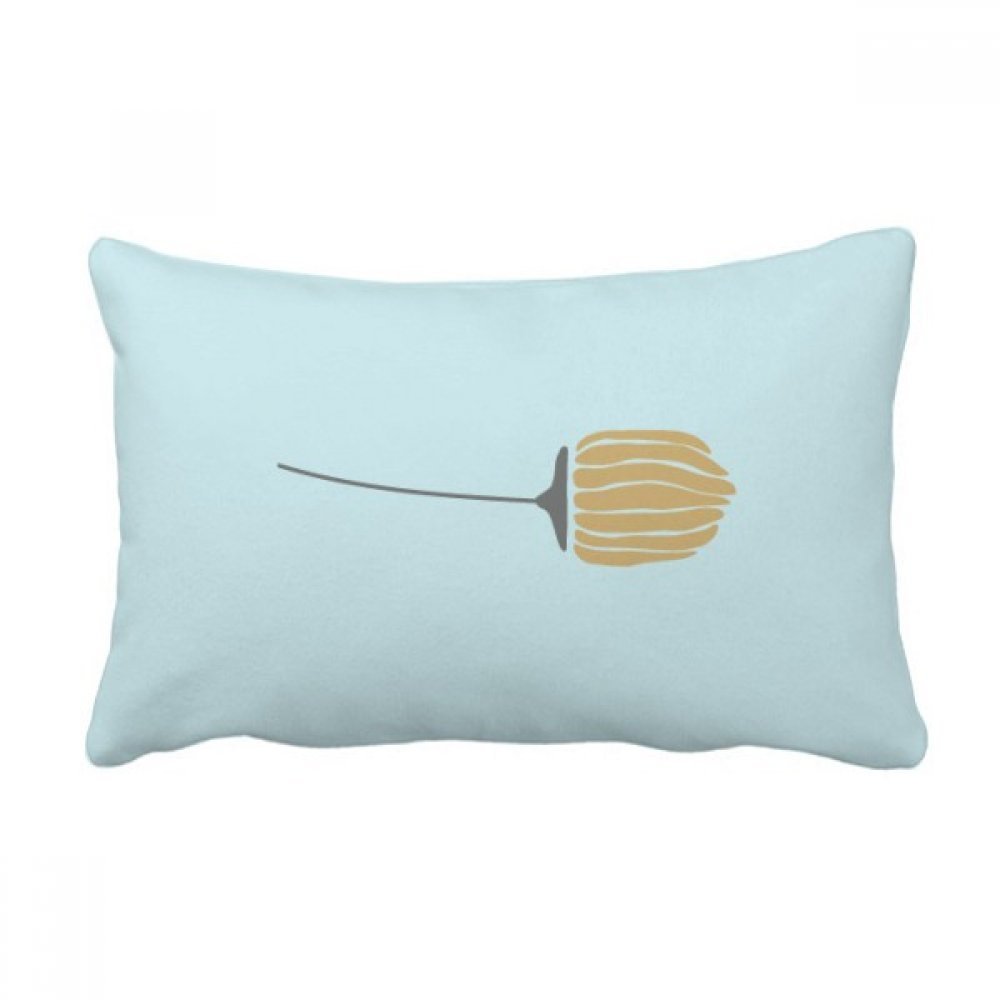 Cadeau jeter coussin art plantes taie d'oreiller multicolore