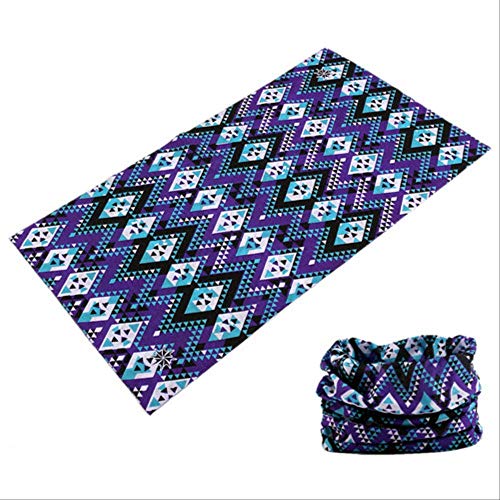 Preisvergleich Produktbild Outdoor Magic Halstuch Multifunktionale Sonnencreme Kopftücher Kabeljau Geister Maske Staubdicht Atmungsaktiv Schal Männer Bandana Schal 24X48CM 5325