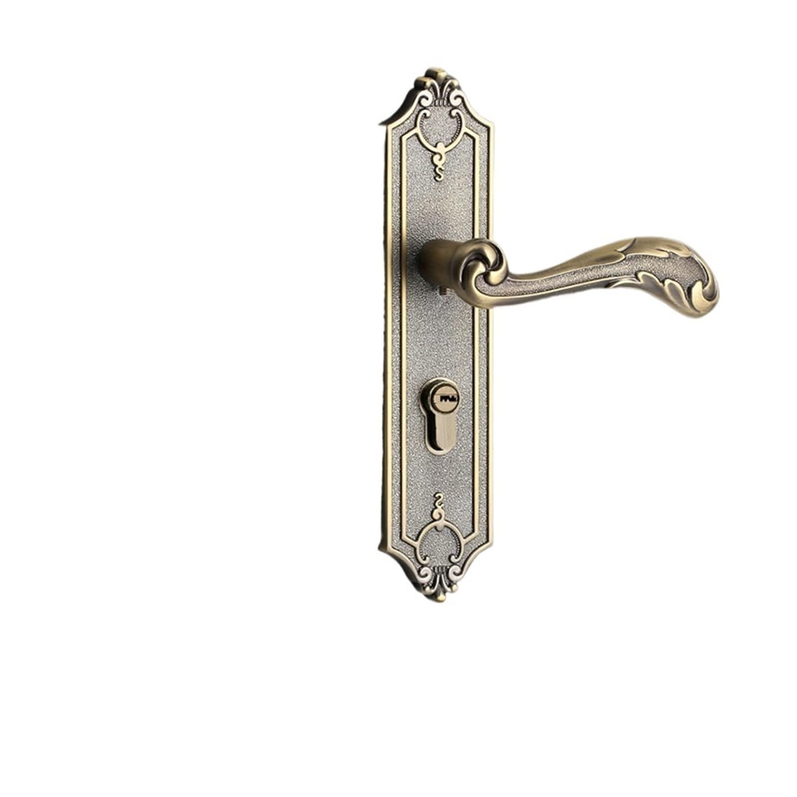 Aepqbgqj One Color Zinc Alloy European Style Silent Mechanical Lever Handle Lock Bedroom