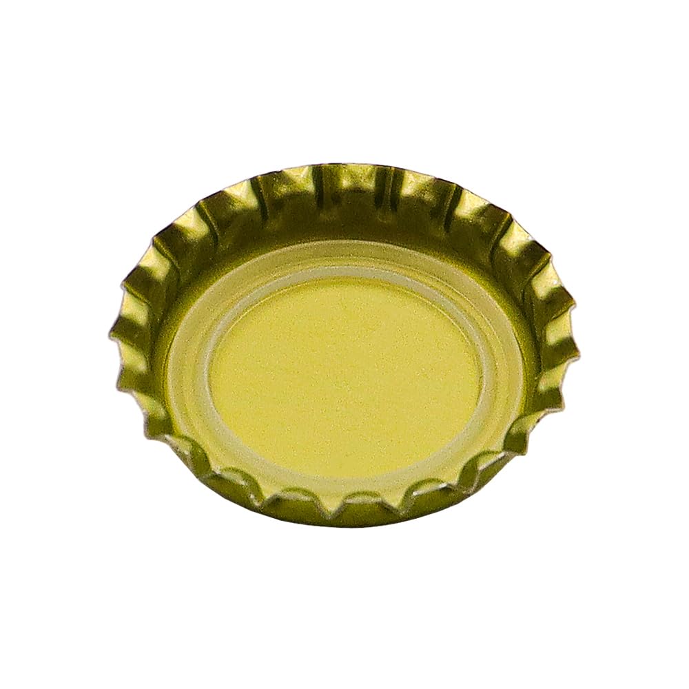 Crown Tapas para Botellas de Cerveza, Paquete de 100, Ideales para elaboración casera, Tapas de Botellas de Metal de Primera Calidad, de Larga duración