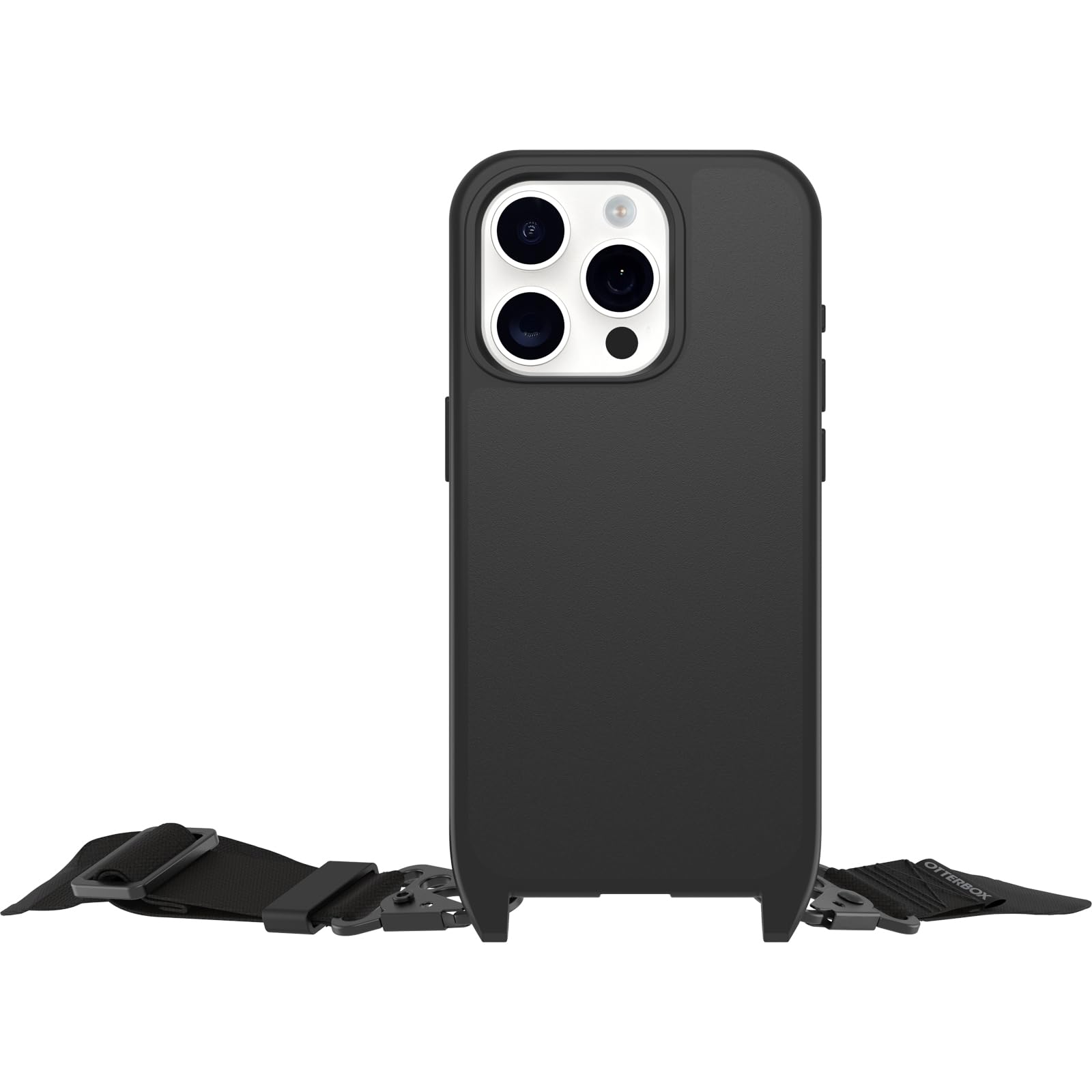 OtterBox React Necklace MagSafe IPhone 16 Pro Max Hoesje Met Koord Zwart