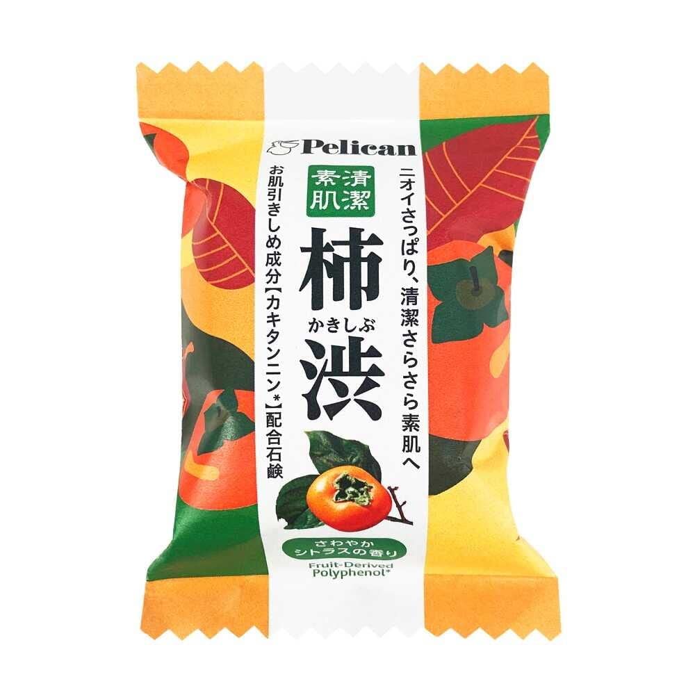 Amazon.co.jp: Pelican Soap Pelican Family Soap Persimmon Shibu