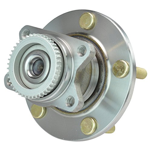 Image of TRQ 2 Piece Rear Wheel Bearing & Hub Assembly Set Compatible with 2005-2012 Mitsubishi Eclipse 2004-2012 Galant