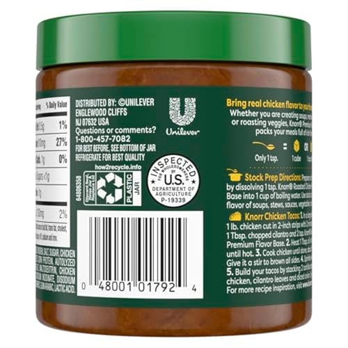 Image of Knorr Premium Flavor Base Roasted Chicken Versatile & Easy to Use 11 OZ (Pack of 2)