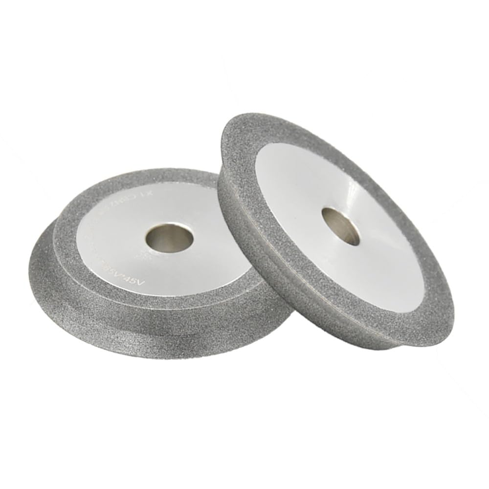 Ściernica CBN I SDC 78 Mm – Ziarnistość 230 Do Ostrzałki Do Wierteł Z13-2, 13B, 20G – Tarcza Wymienna Do Węglika I Stali HSS (1 Szt.)(CBN230,MR-13Q)