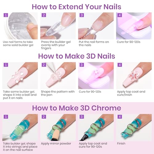 Mizhse Solid Builder Gel For Nails thumb #7