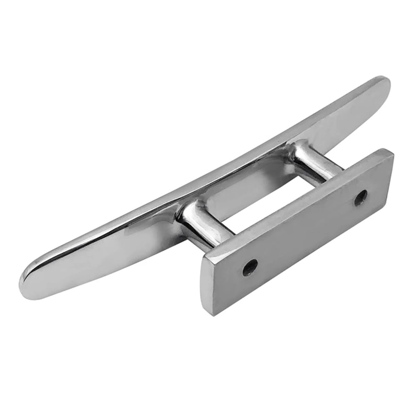 20 cm 25 cm słupek 2 otwory maszt łodzi knaga cumownicza ze stali nierdzewnej 316 knagi płaska knaga do łodzi (25 cm)