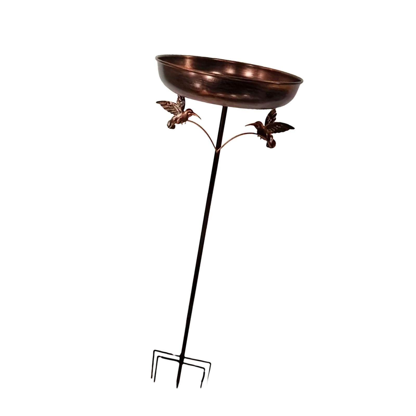 Bird Bath Bowl Bird Lover Gifts Outside Outdoors Easy to Install Bird Feeder |Home & Garden | Yard, Garden & Outdoor Living | Bird & Wildlife Accessories | Birdbaths